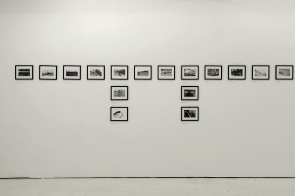 Eleanor Antin, 100 Boots 1971-73, Exhibition view at Erna Hecey Brussels, 2006