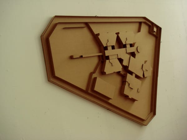 Michael Ashkin_Prison_number3_cardboard_ 2008