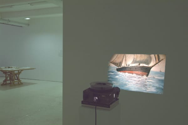 Marcel Broodthaer_installationview_projection_ 2005