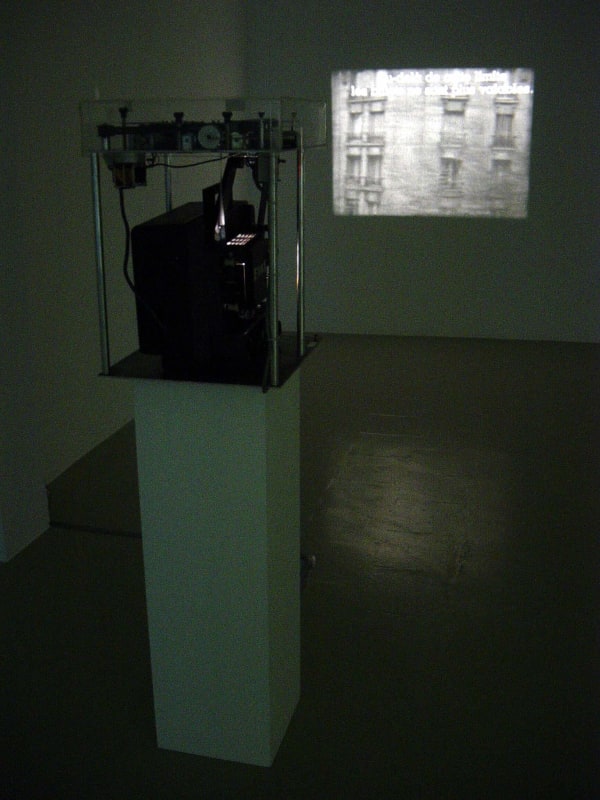 marcel broodthaers_au dela de cette limite_1971_video_galerie erna hecey