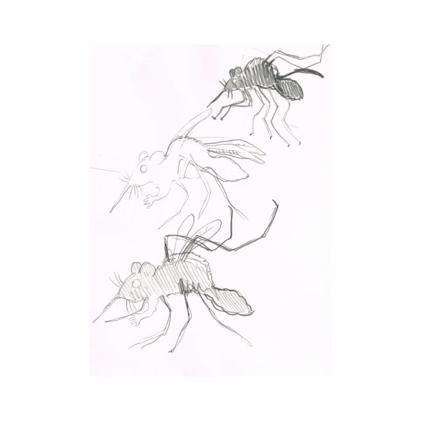 Roee-Rosen_Vladimir’s Night #5 2011-12_drawing_Erna-Hecey