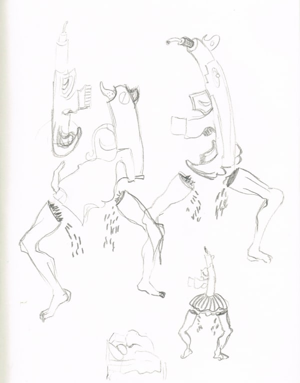 Vladimir’s Night #59 2011-12_Roee Rosen drawing