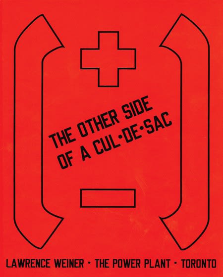 Lawrence_Weiner: The_Other_Side_of_A_Cul-De-Sac_2009