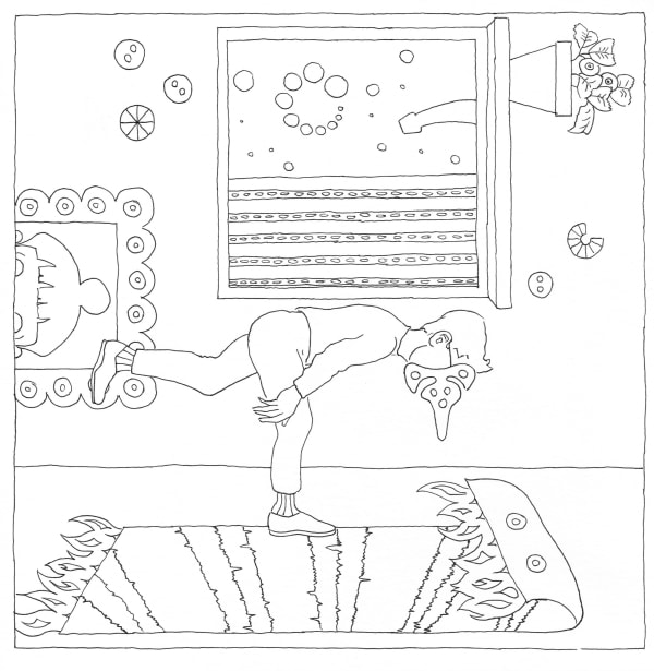 Roee_Rosen_Lucy_Is_Sick_Colouring_Cook_2020