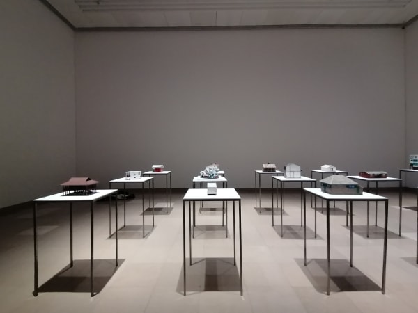 Exhibition view, Peter Friedl, Rehousing, 2012-2019, Carré d'Art - Musée d'Art contemporain de Nîmes, 2019