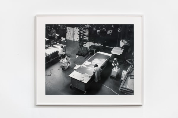 Jeff Weber, Untitled (Operation Ivy, Mike), 2011-2013 Documentation of the restoration of photographs from the collection The Family of Man at the CNA by Studio Berselli, 2011-2013, gGelatin silver print, 86 x 110,5 cm (unframed) 107 x 130 cm (framed), edition of 4 + 2AP Courtesy of the artist, CNA & Erna Hecey Gallery