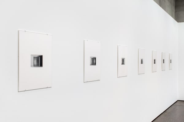 Jeff Weber, Image Storage Containers, 2023 Exhibition view at Centre National de l'Audiovisuel, Dudelange Courtesy of the artist, CNA & Erna Hecey Gallery