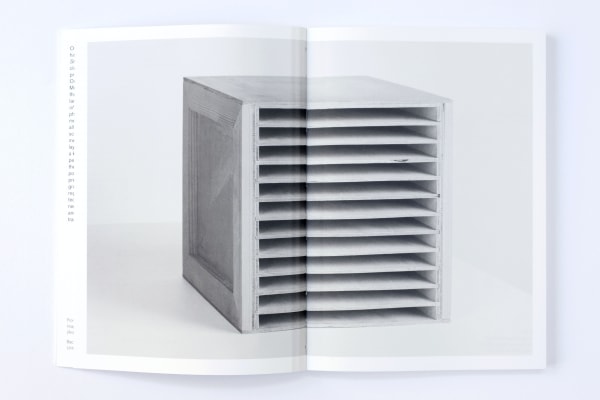 Jeff Weber, Image Storage Containers, 2023, 112 p., 24 x 17.1 cm, edition of 600 copies Photography: Gevaert Editions