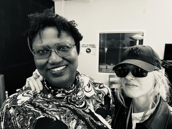 Karen D. McKinnon and Caecillia Tripp. Photograph credit: Paul Hill