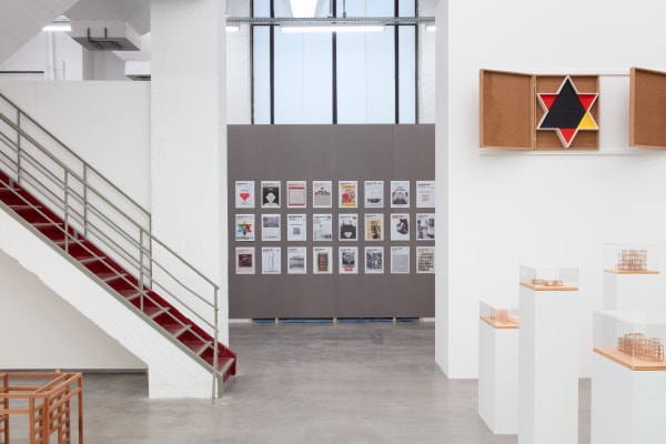 Installation view, Jef Geys, You don't see what you think you see, WIELS, Brussels, 2024 Courtesy to WIELS, photo: We Document Art