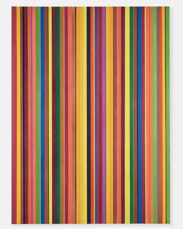 Eugénie Paultre, Oblivion II, 2019, triptych, ink and oil on canvas, 3m72 x 2m71