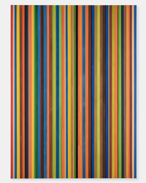Eugénie Paultre, Oblivion II, 2019, triptych, ink and oil on canvas, 3m72 x 2m71
