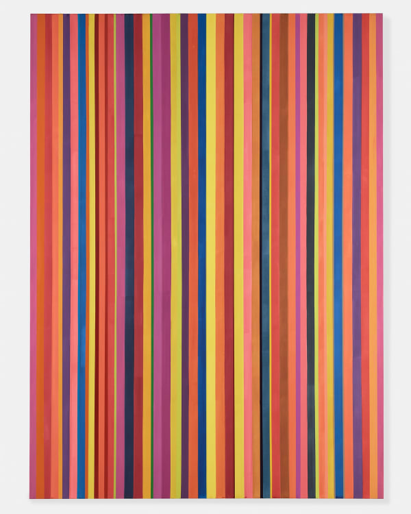 Eugénie Paultre, Oblivion I, 2019, triptych, ink and oil on canvas, 3m72 x 2m71