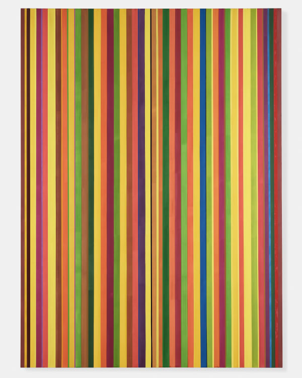 Eugénie Paultre, Oblivion I, 2019, triptych, ink and oil on canvas, 3m72 x 2m71