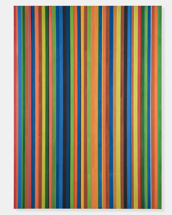 Eugénie Paultre, Oblivion I, 2019, triptych, ink and oil on canvas, 3m72 x 2m71
