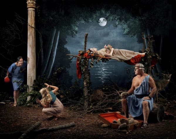 Eleanor Antin, The Sad Song of Colombine, 2004, 123,2 x 155,3 x 5 cm, courtesy of Richard Saltoun Gallery, London and Erna Hecey Luxembourg