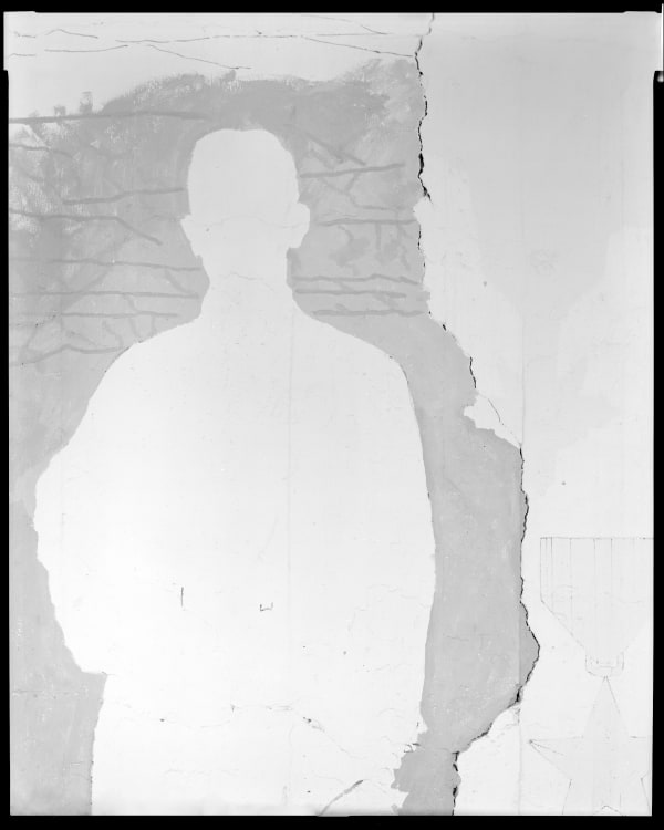 Lisa Elmaleh, Mural of a person who isn’t there, Ajo, Arizona, USA; Desconocido, Ajo, Arizona, USA, 2020