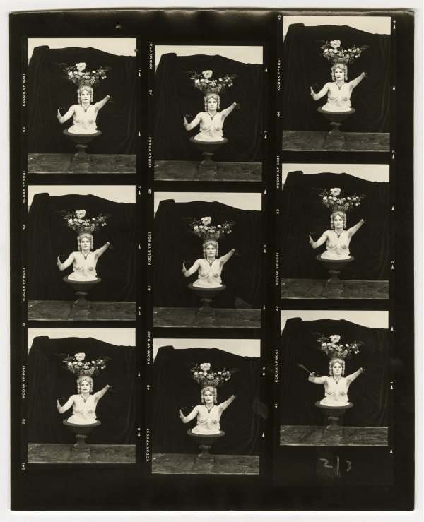Contact Sheets: Joel-Peter Witkin, Abundance, Prague, 1997