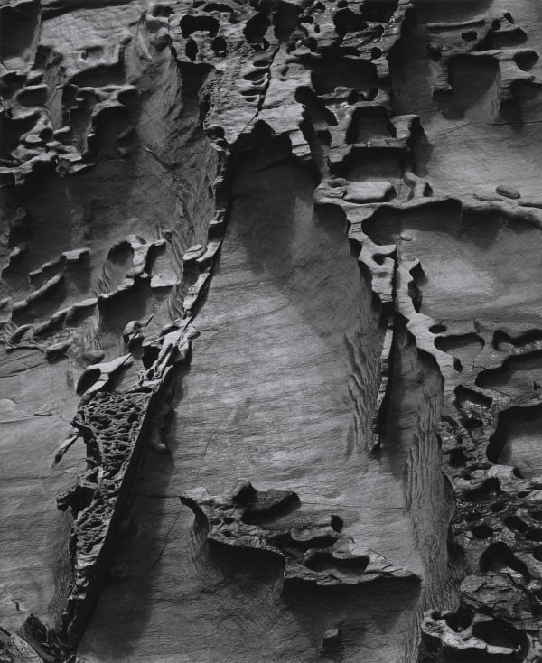 Brett Weston, Seashore Erosion, Spain, 1971