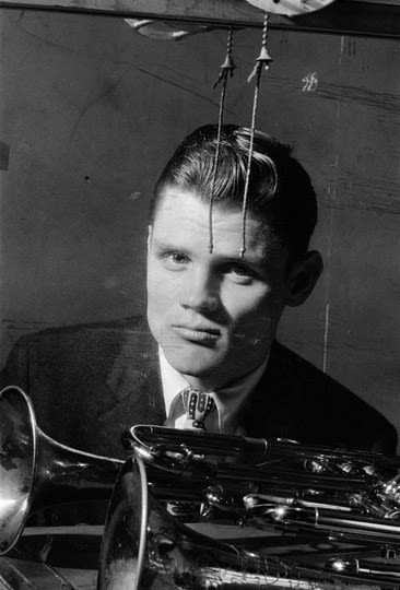 Herman Leonard, Chet Baker, New York, 1956