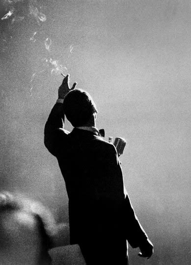Herman Leonard, Frank Sinatra, Monte Carlo, 1958