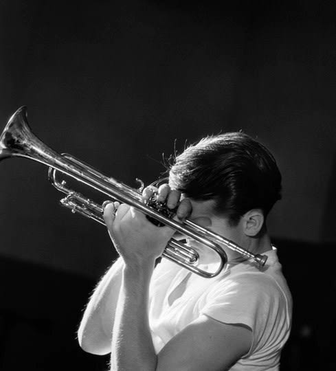 Herman Leonard, Chet Baker, New York, 1955
