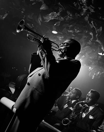 Herman Leonard, Dizzy Gillespie, New York City, 1948