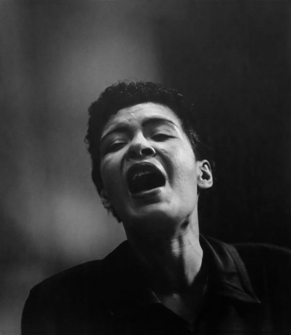 Herman Leonard, Billie Holiday, New York, 1955