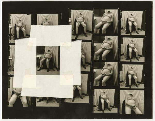 Contact Sheets: Joel-Peter Witkin, Man Without a Head, Paris, 1993
