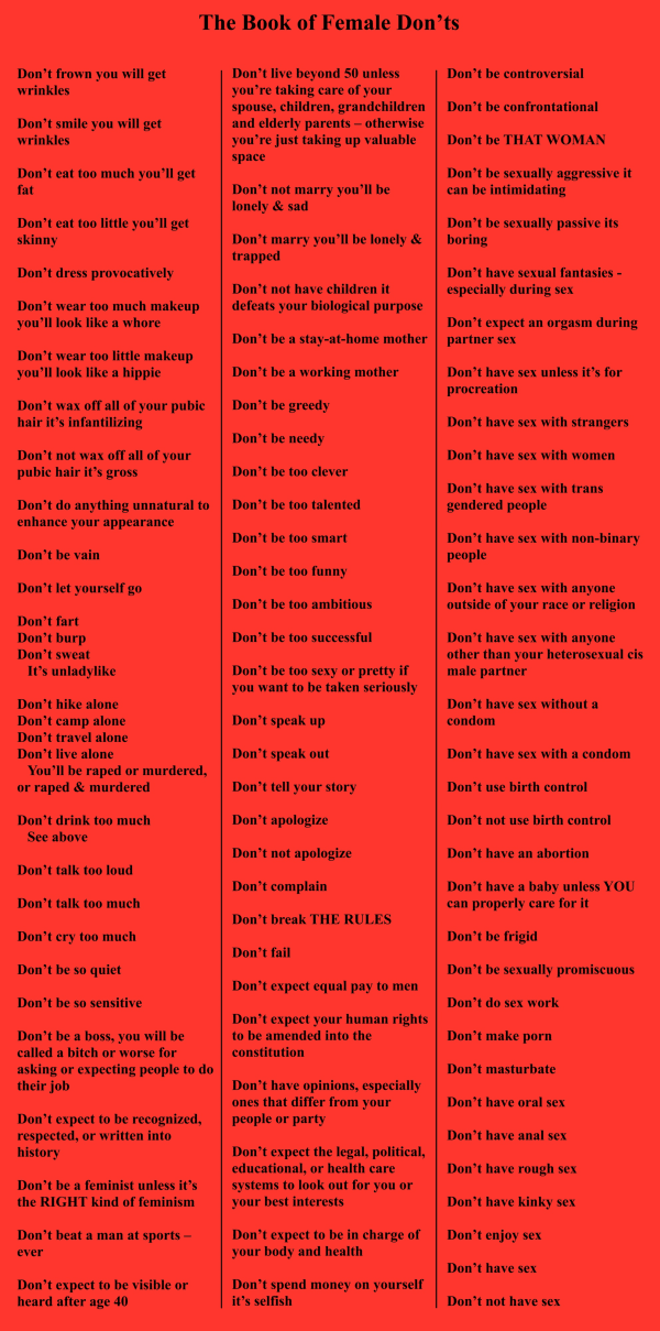 Kitty Brophy, The Book of Female Don'ts, 2023