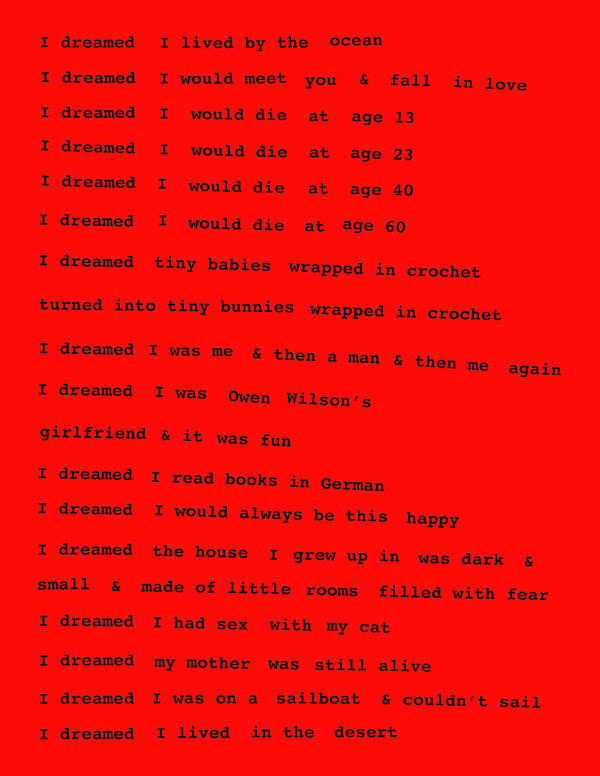 Kitty Brophy, I Dreamed...1, 2018