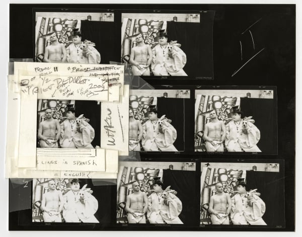 Contact Sheets: Joel-Peter Witkin, Priest Pederast, Bogota, 2009