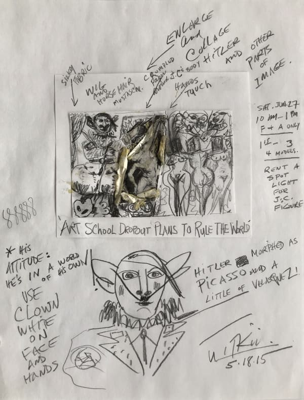 Joel-Peter Witkin Art School Dropout Plans to Rule the World, 5/18/15, 2015