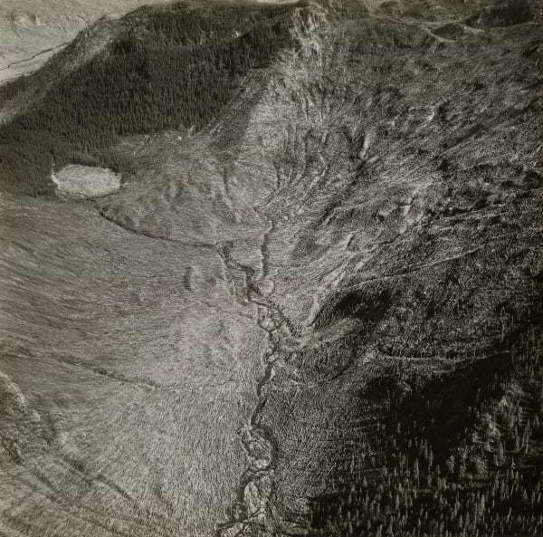 Emmet Gowin, Area of Mount St. Helens, 1980