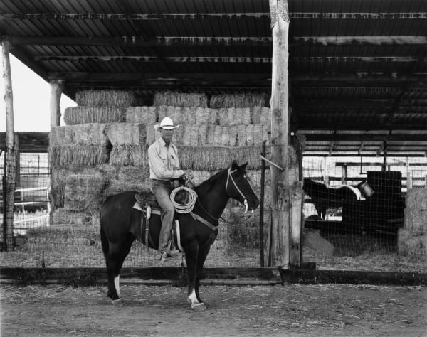 Jay Dusard, Warner Glenn, Malpai Ranch, Arizona , 1983