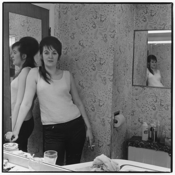 Danny Lyon, Kathy, Chicago, from the Bikeriders, 1963-67