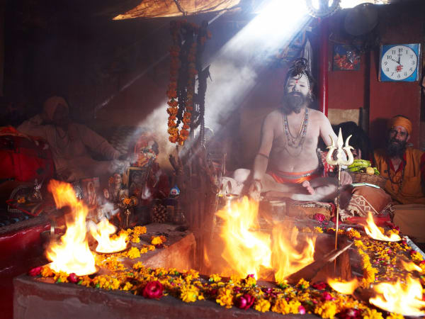 Michael O'Neill Baba Duna Giri and the Sacred Fire, 2007