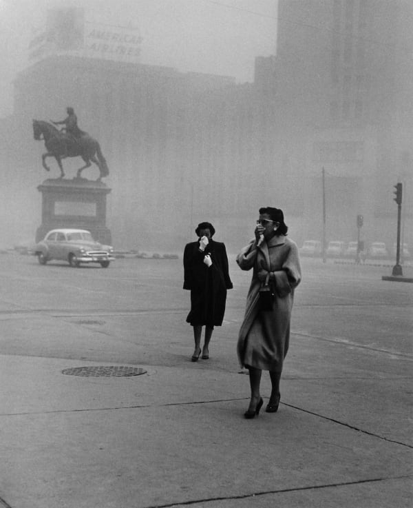 Rodrigo Moya, Polvareda, Ciudad de México, 1958