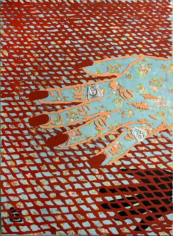 Caleb Gutierrez, Red Nails in the Sun, 2023