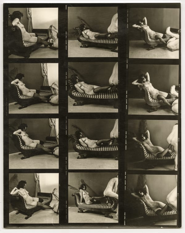 Contact Sheets: Joel-Peter Witkin, Journeys of the Mask: The History of Commercial Photography in Juarez, NYC, 1984