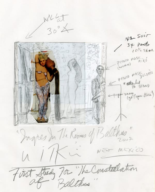 Joel-Peter Witkin, Ingres in the Rooms of Balthus, NM, 2007