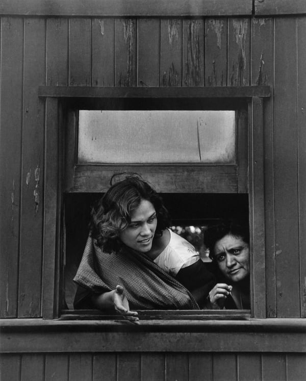Rodrigo Moya, La Muchacha, Tren viejo México-Cuautla, 1966