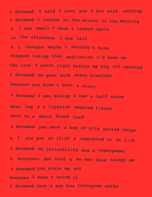 Kitty Brophy, I Dreamed...6, 2018