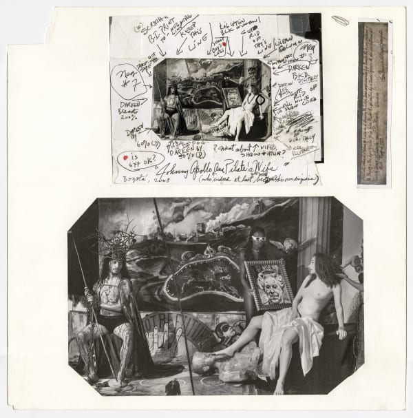 Contact Sheets: Joel-Peter Witkin, Johnny Apollo and Pilates Wife, Bogota , 2008