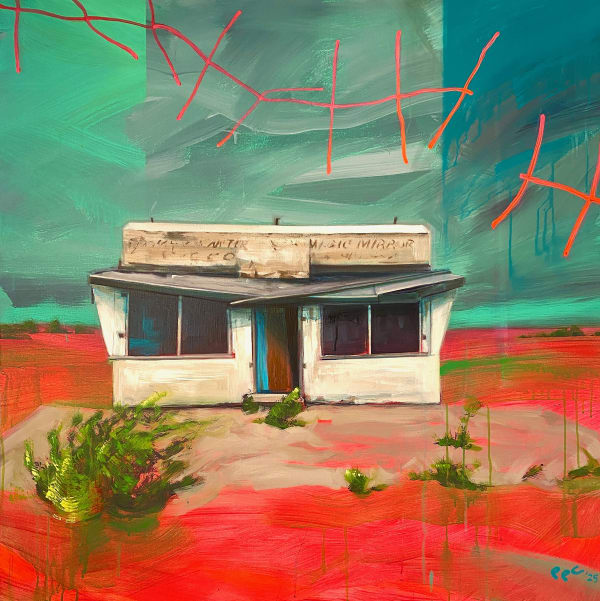 Pete Connolly, Magic Mirror, Tucumcari NM, n.d.