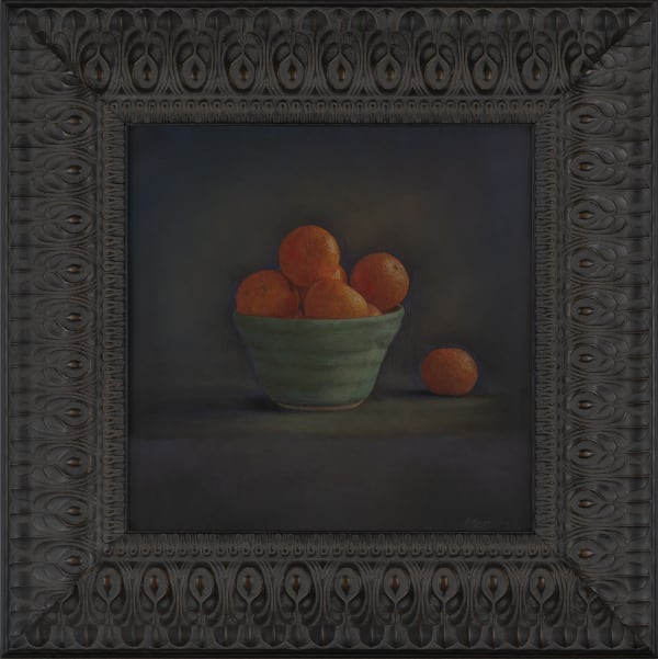 Kate Breakey Mandarins in Blue Bowl, n..d.