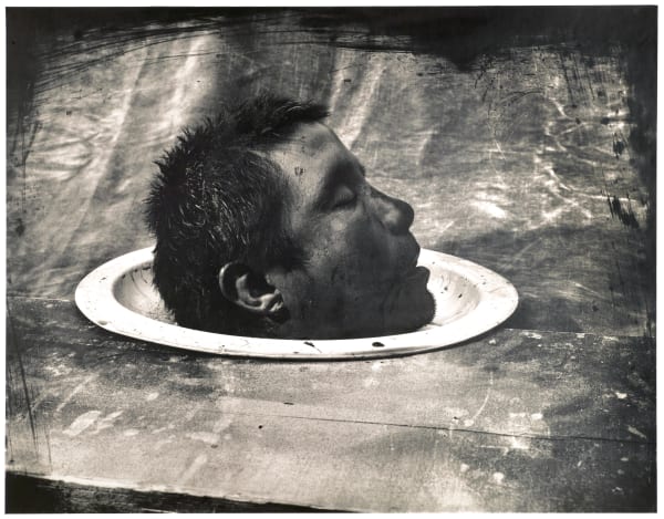 Joel-Peter Witkin, Head of a Dead Man, Mexico City, 1990