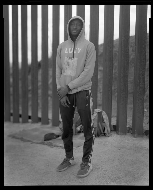 Lisa Elmaleh, Man from Guinea, Sasabe area, Arizona, USA; Hombre de Guinea, área de Sasabe, Arizona, USA, 2024