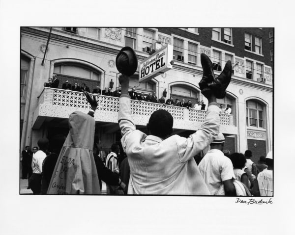 Dan Budnik, signed recto in ink; titled, dated, and signed verso in pencil