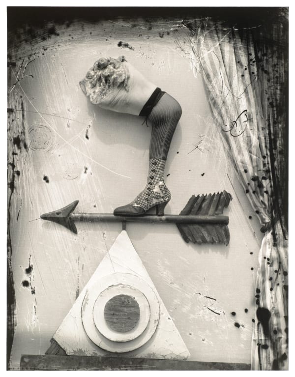 Joel-Peter Witkin, Severed Leg Weathervane, 2003